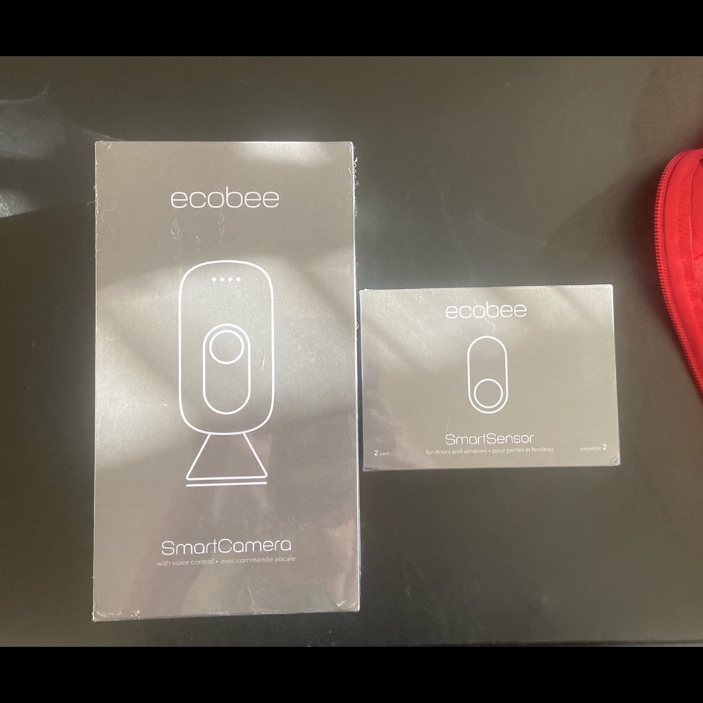 ecobee smart camera and smart sensor